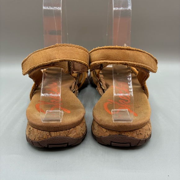 Skechers Reggae Strappy Sandals Women’s 7 Brown Braided Boho - Picture 4 of 10